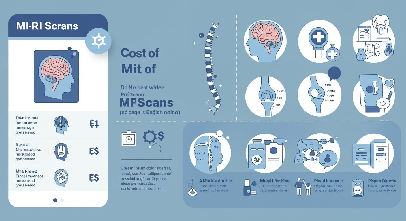 내게 맞는 MRI 검사 비용은 뇌, 척추, 무릎 MRI 최신 가격 정보 지금 알아보세요!