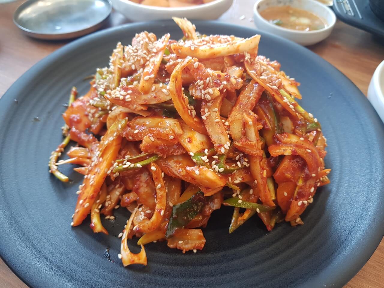 동대문구 장안동 맛집 제주 은희네해장국 양무침
