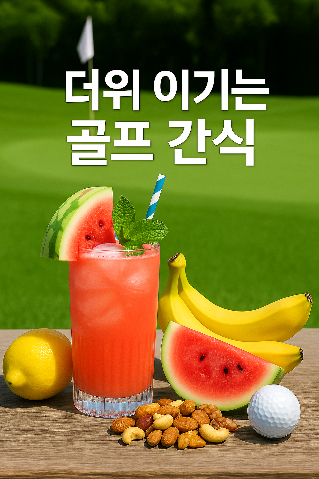 더위 이기는 골프 여름 간식
