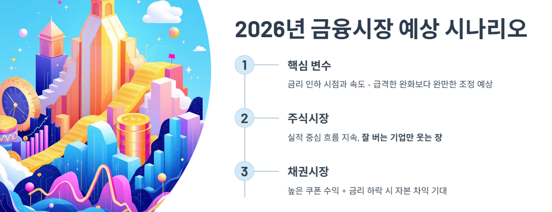 2026년 금융시장 예상 시나리오