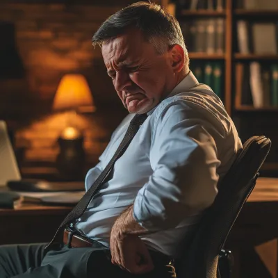 허리 디스크의 원인이 되는 자세6