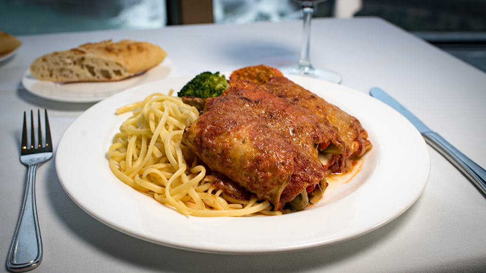 skylon tower food