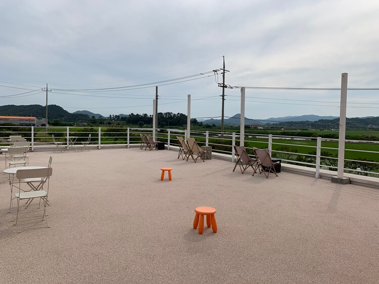 옥상 전체 모습