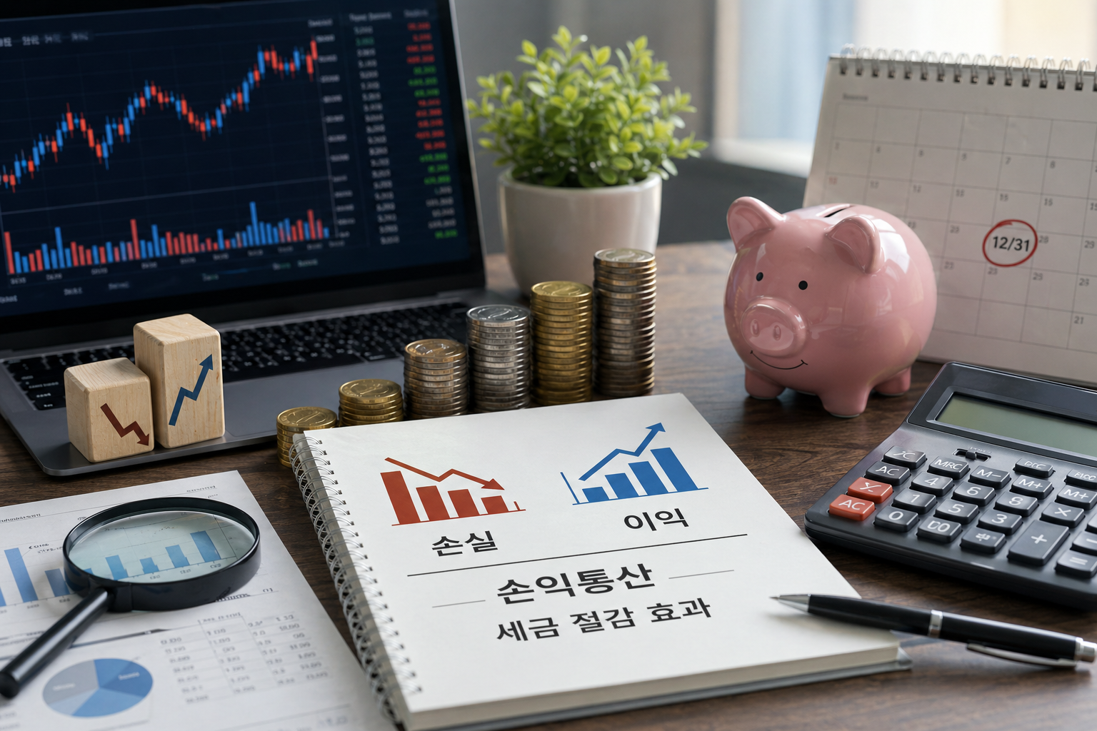 주식 손실 세금 공제와 손익통산, 연말 전에 꼭 확인해야 할 투자자 절세 전략