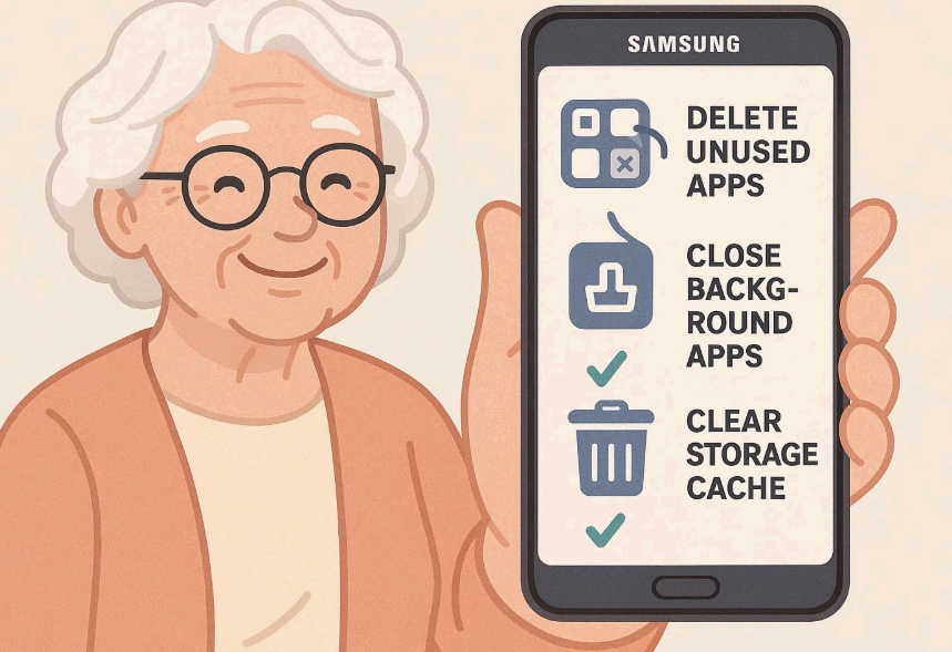 스마트폰 느릴 때, 시니어가 쉽게 할 수 있는 최적화 3가지