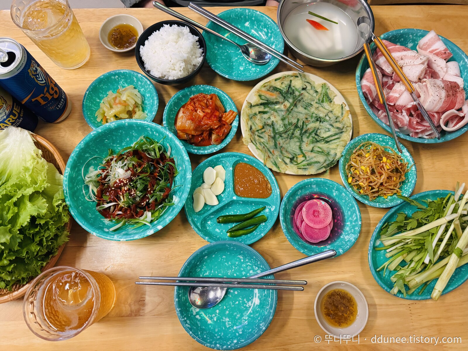 전체 상차림