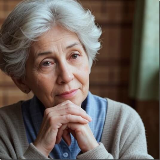 단기 기억 장애가 있는 노인