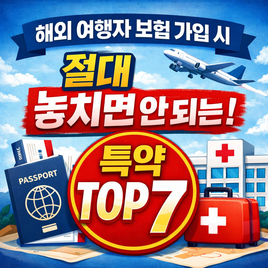 해외여행자보험 저렴하게 가입하는 꿀팁 확인하러 가기