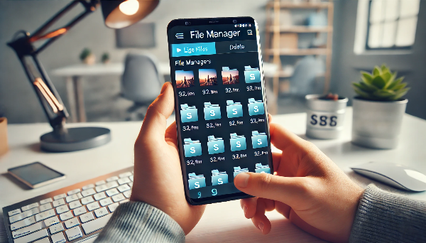 대용량 파일 정리하기