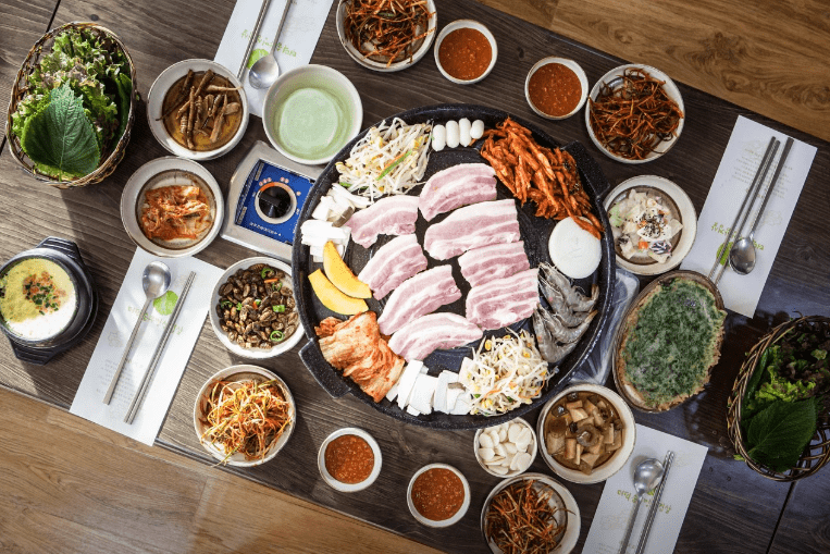 화담숲 맛집 "곤지암숯불고기" 음식