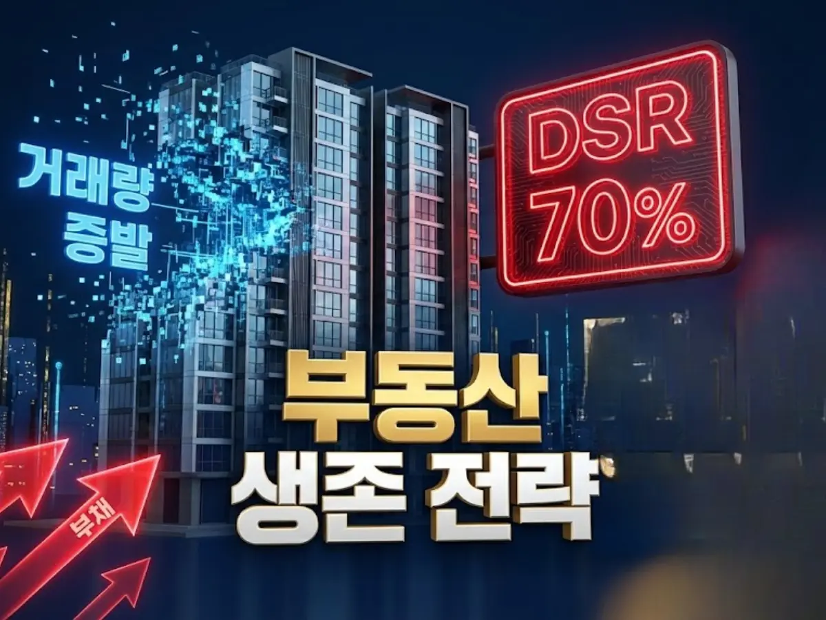 거래가 증발한 부동산 시장... '빚잔치' 끝내고 살아남을 1%의 자산 방어 기술