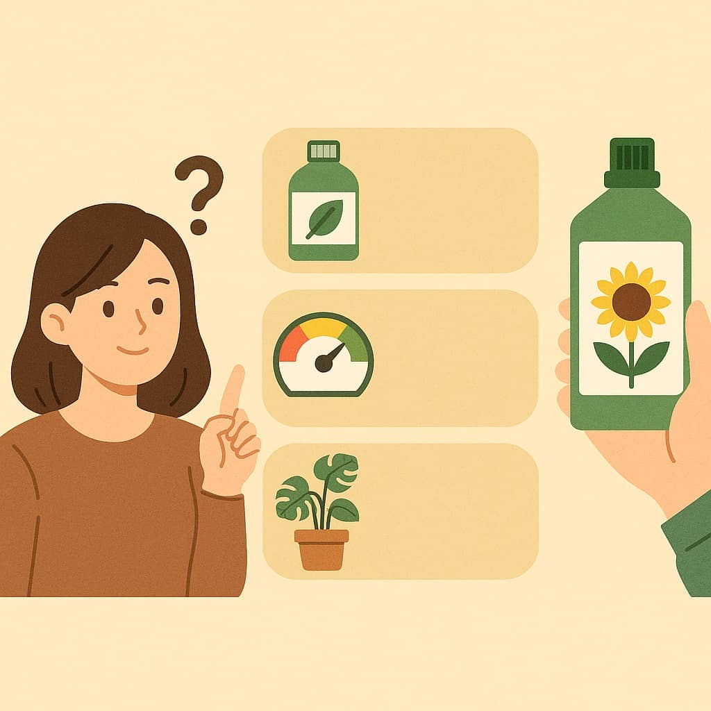 반려 식물 영양제 고르는 법