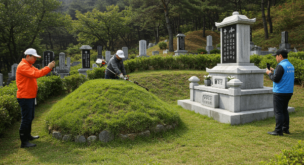 농협 벌초대행 가격 신청방법 사진 9