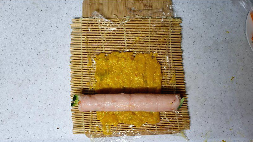 강아지 김밥 말기2