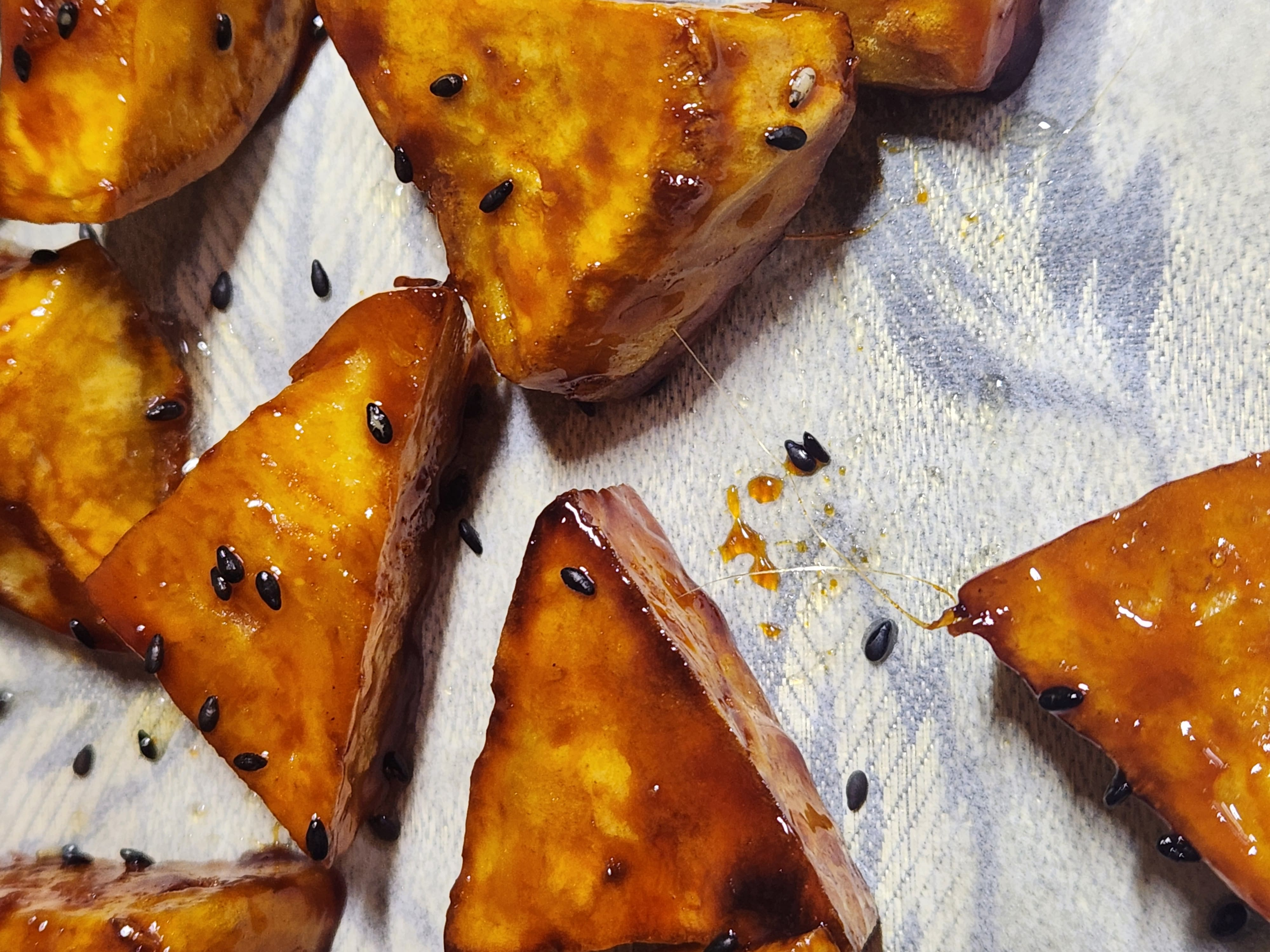 황설창 고구마 맛탕, 고구마 빠스