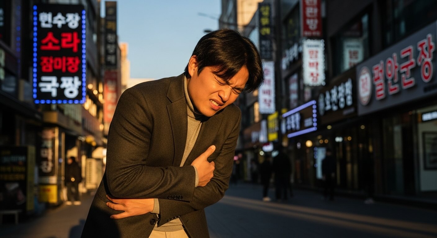 왼쪽 옆구리 통증 의심되는병