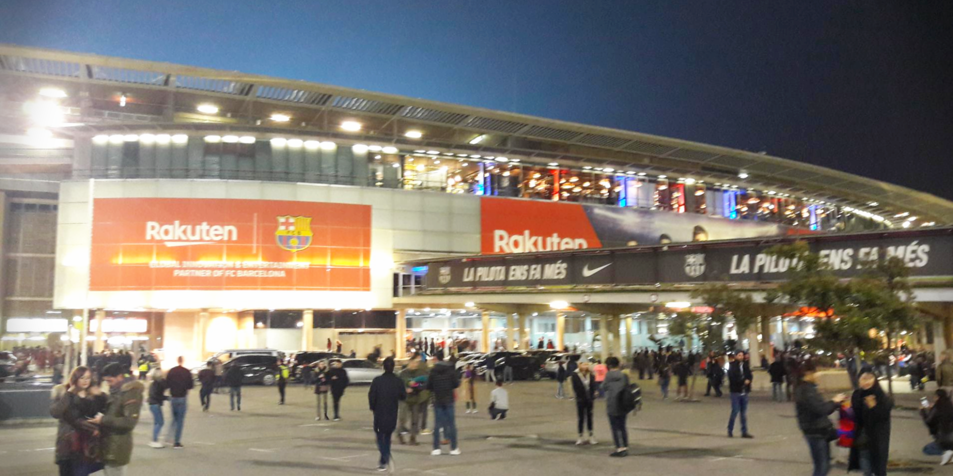 스페인 바르셀로나 캄프 누 외관