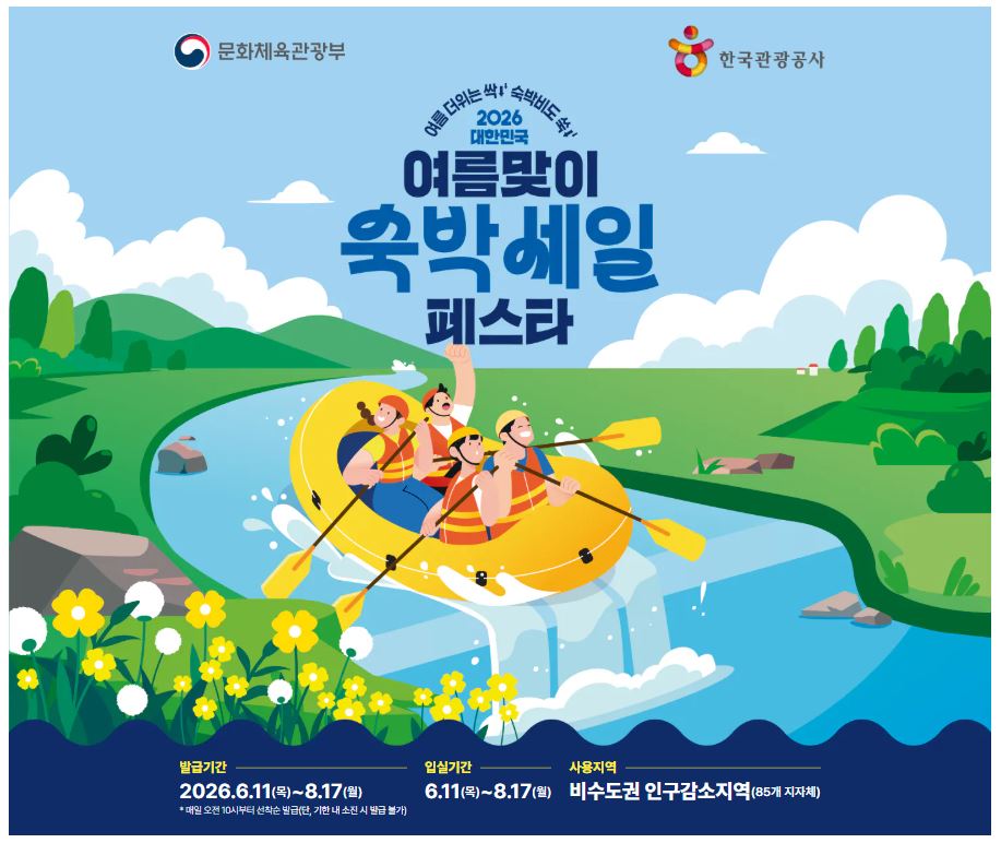2026 여름맞이 숙박 세일 페스타 - 야놀자 쿠폰 발급 방법