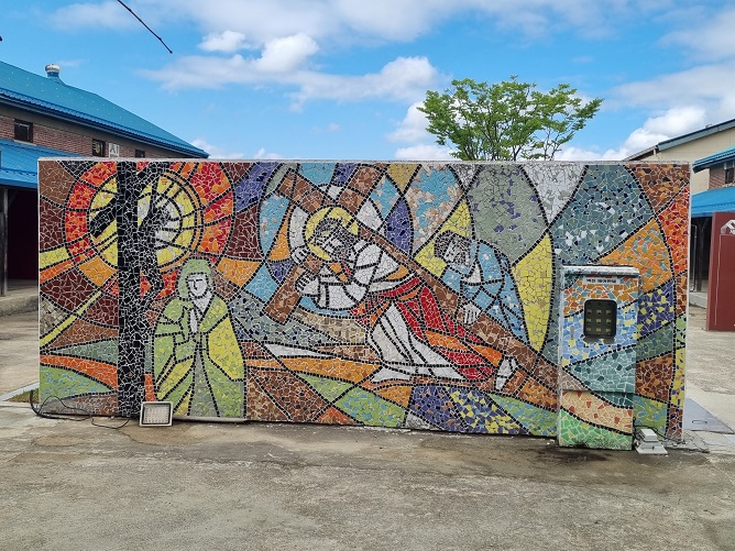 삼례성당 옆 공원 작품