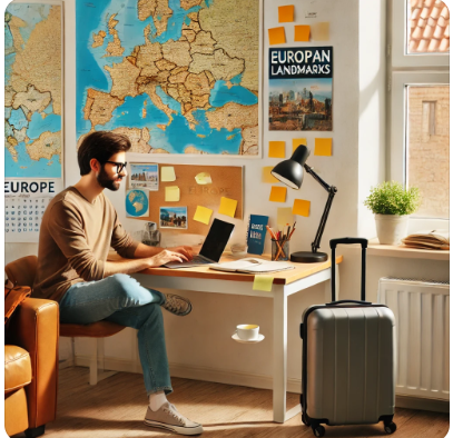 직장인 유럽 여행 사진