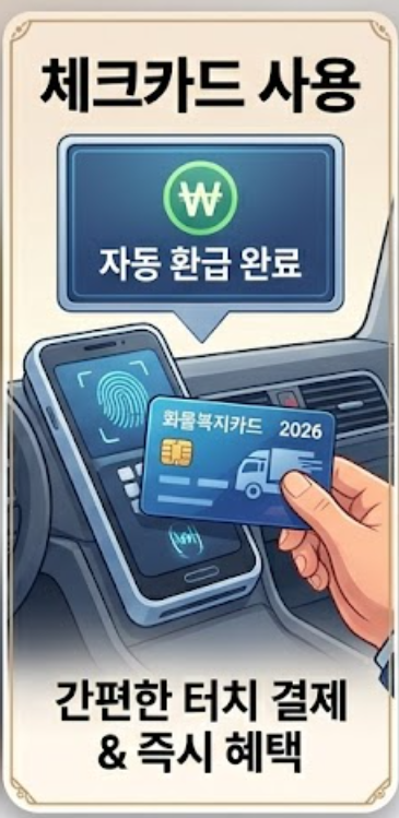 화물 유가보조금 체크카드 총정리 2026지급단가·카드별 혜택·잔여한도 실시간 확인법-11