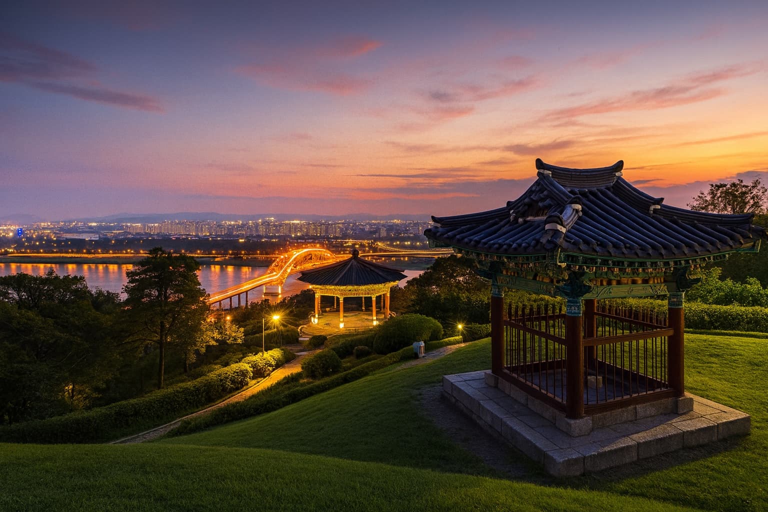 행주산성 임진왜란을 막아낸 민족의 저력 행주산성 야경