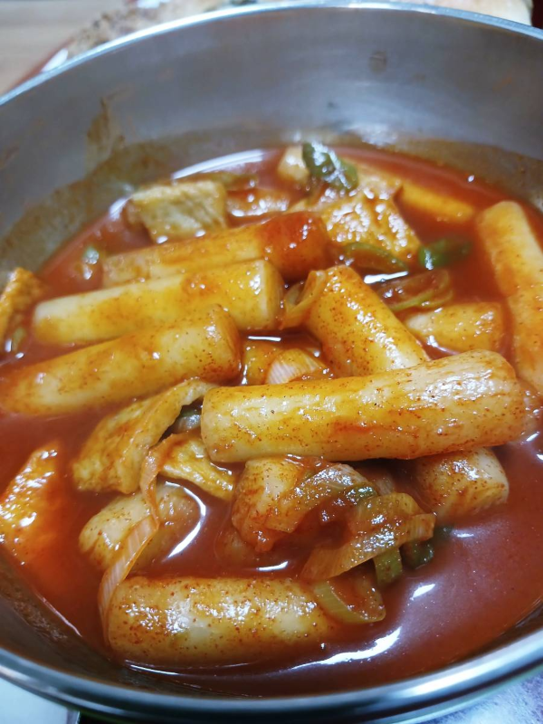 국물떡볶이 비주얼