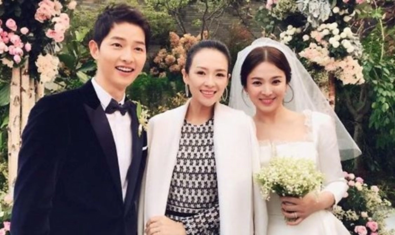 서인영 부케 은방울꽃 