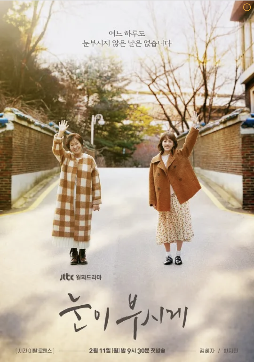 눈이 부시게 포스터