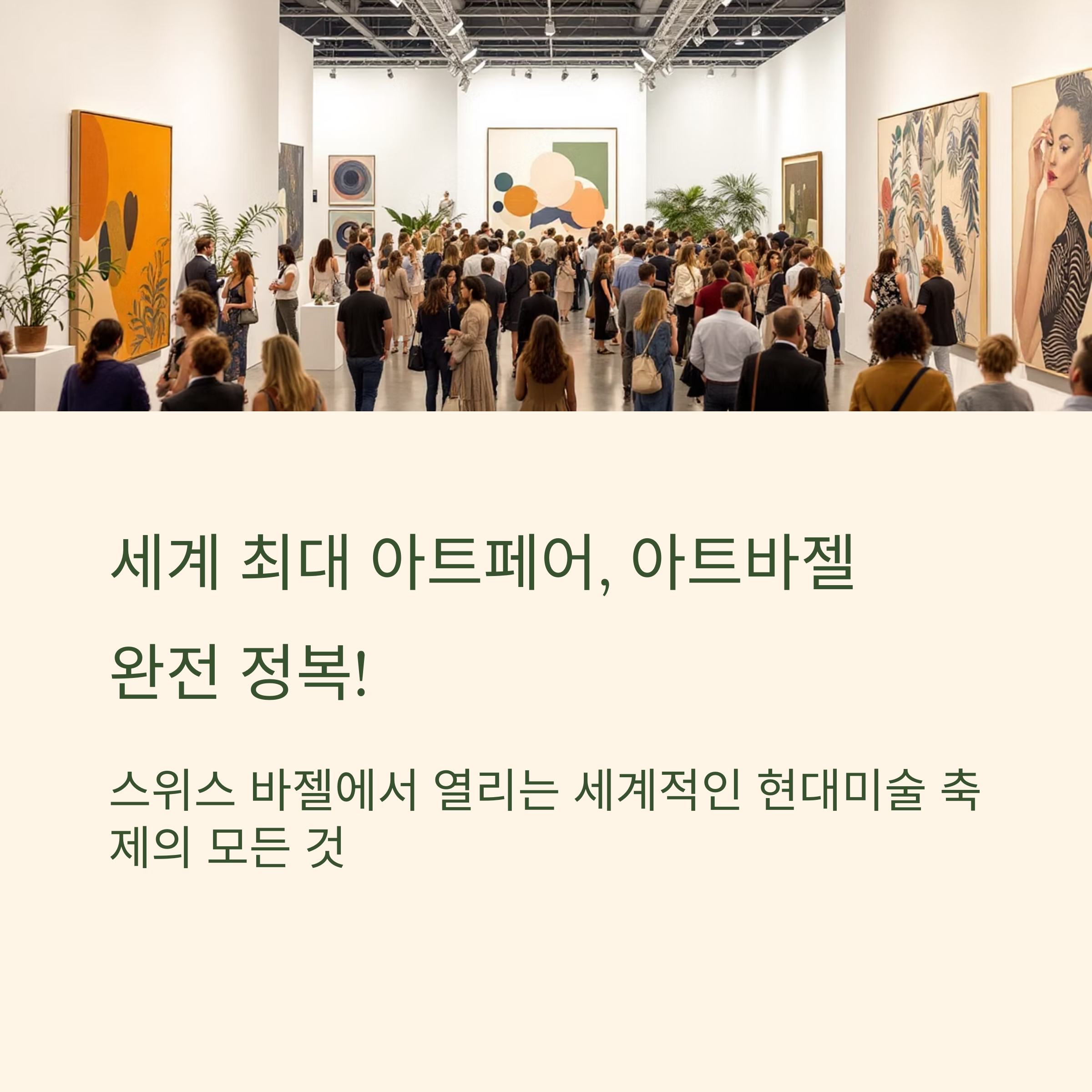 스위스 바젤 아트바젤