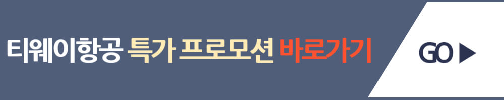 티웨이항공 프로모션