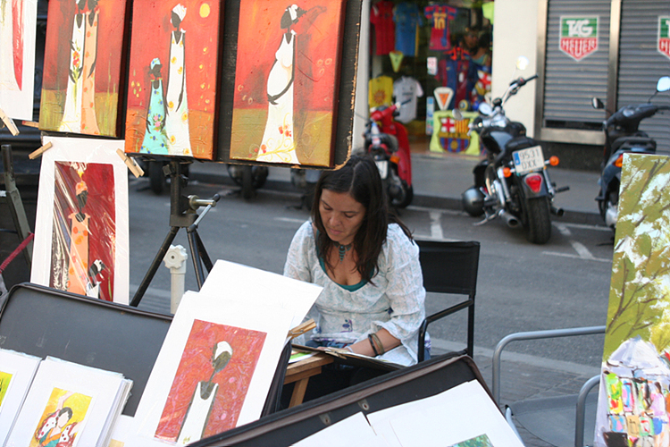 바르셀로나 람블라스 거리