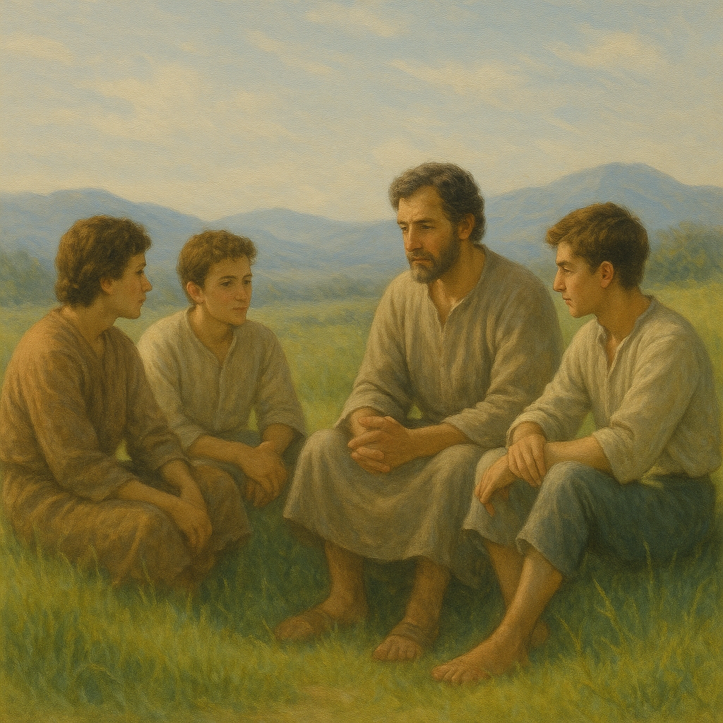 창 35:18 말씀을 보며 자녀를 낳으며 너무도 많은 고통 가운데 있을 때 고통이라는 이름을 짓기도 하지만&amp;#44; 야곱은 읋은 자라는 의미로 이름을 지었습니다. 상황은 동일하고 자신은 억울할 수 있으나 다가올 미래를 보며 그것을 환영하며 이름도 짓고 그와 같은 행동도 지속할 것이 생각되어&amp;#44; 오늘도 더욱 미래를 생각하며 상황에 대응하는 모습입니다.