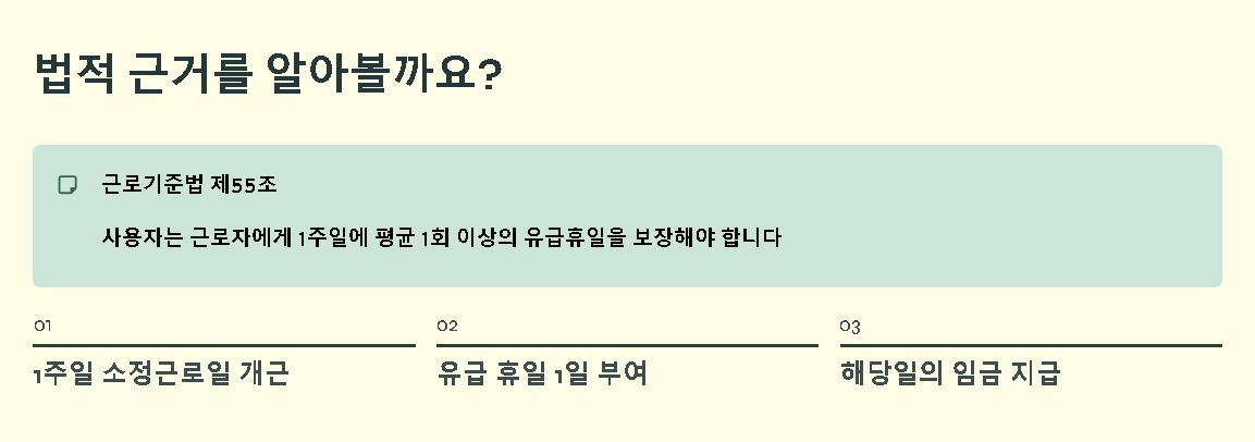 주휴수당 이란