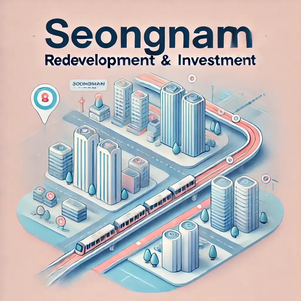 성남 재개발 지도 - 주요 정비구역