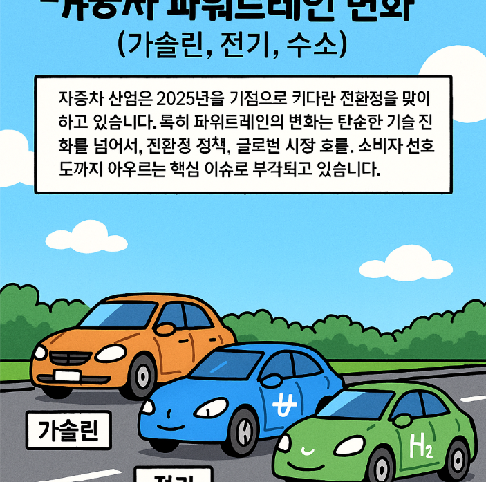 자동차 파워트레인 변화