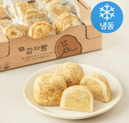 감자밭 감자빵 오리지널 냉동