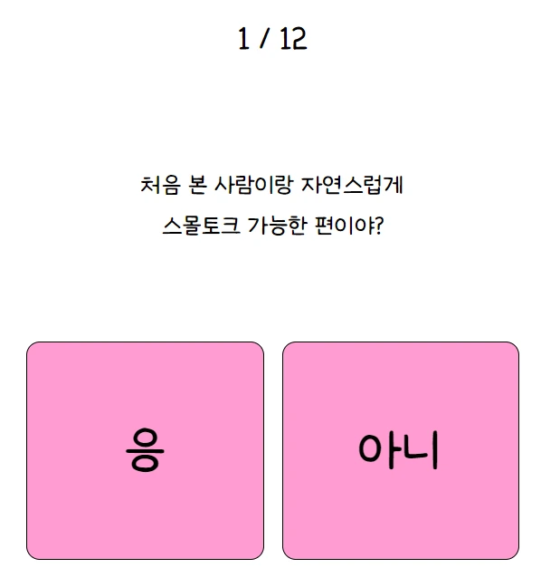 핑테스트 MBTI, 링크, 사이트, 하는방법, 유행이유 총정리