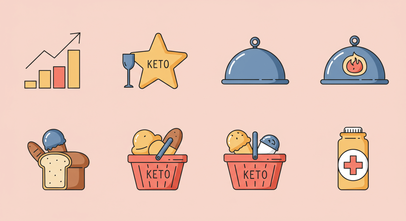 미국에서의 케토 식단 확산과 배경