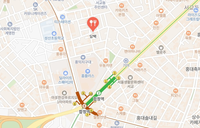 담택-위치
