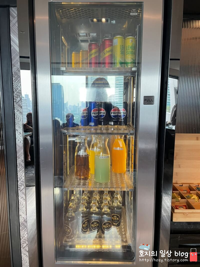 방콕 메리어트 마르퀴스 퀸즈파크 클럽라운지 음료