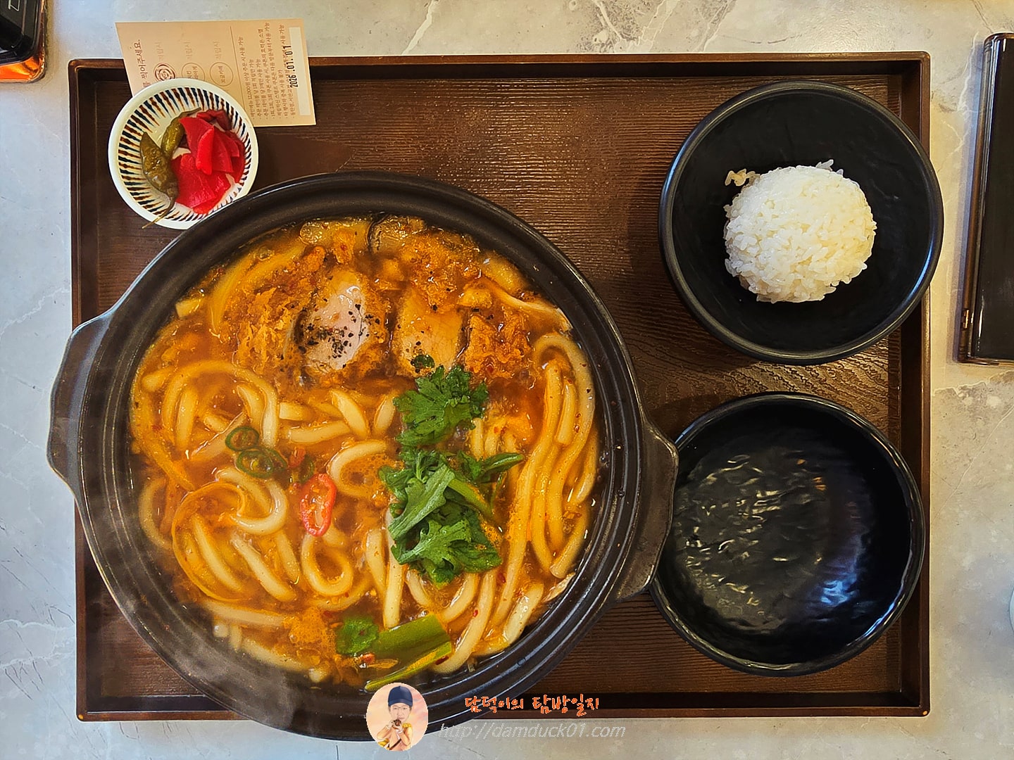 히레카츠 김치우동 나베