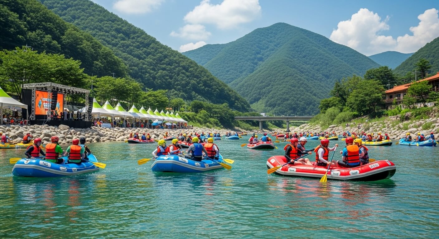 인제 내린천 래프팅축제