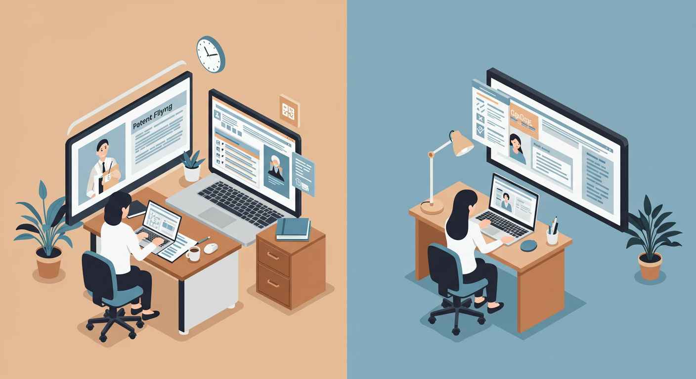 특허 출원&amp;#44; 전자출원&amp;#44; 직접 방문 출원