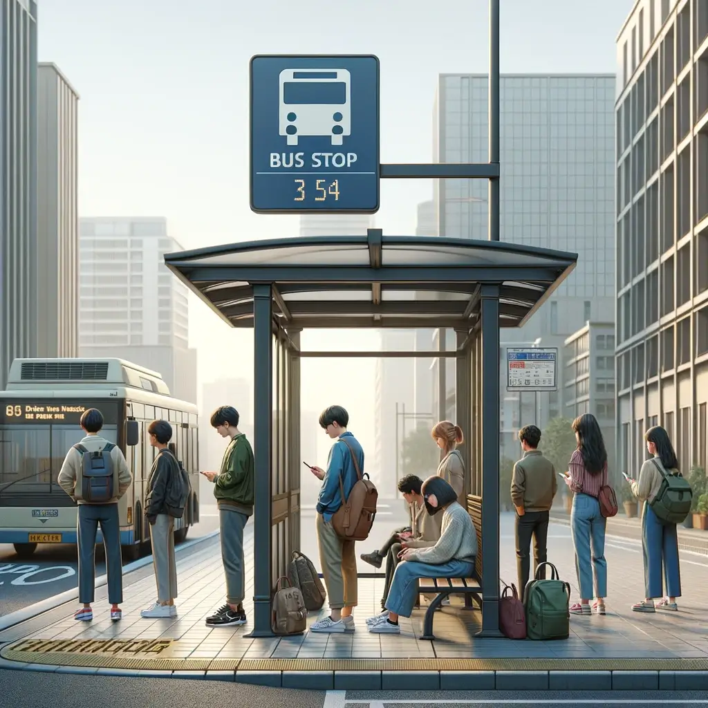버스정류장-대기하고있는-시민들