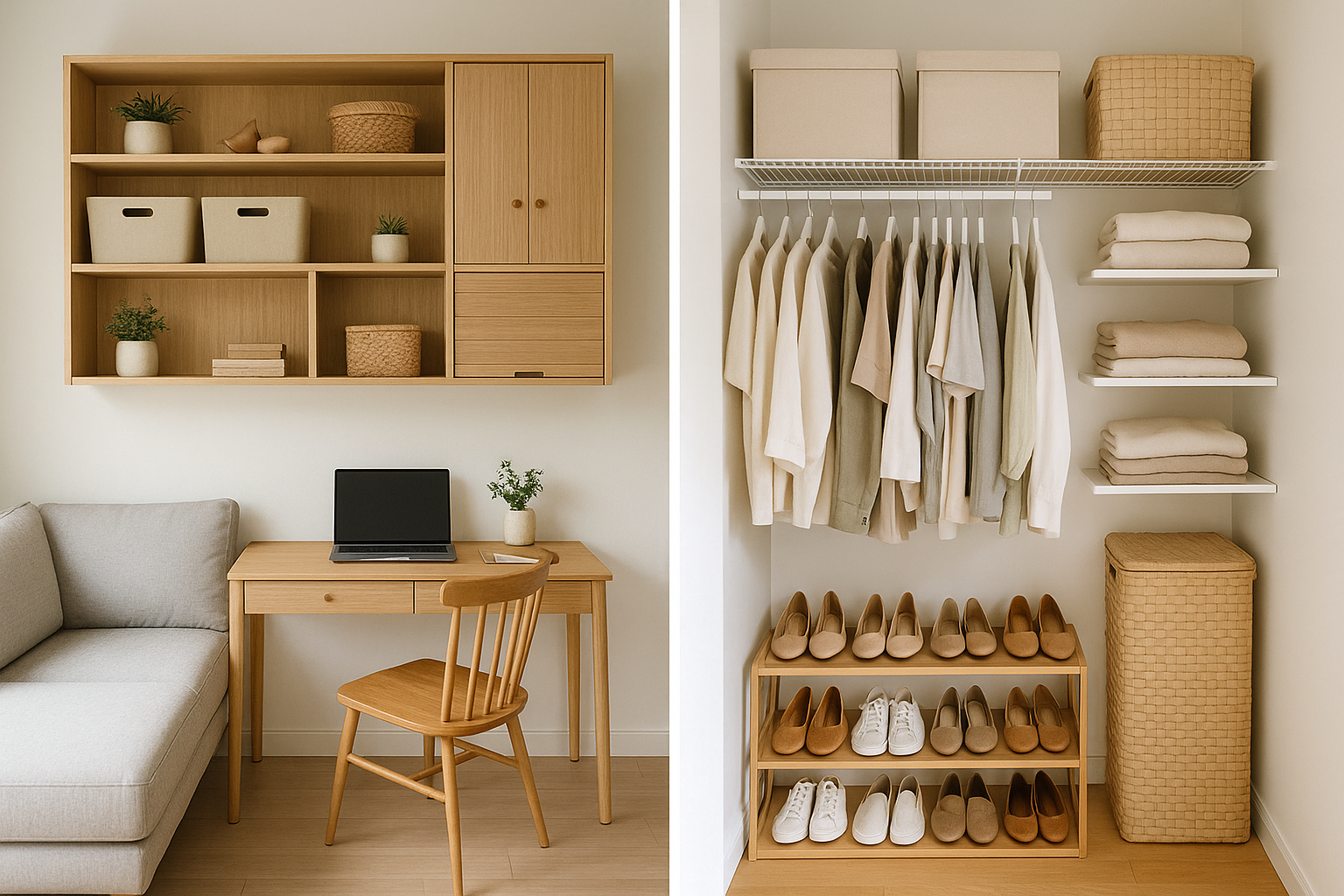 작은 공간을 넓게 쓰는 법! 실전 수납 아이디어 10가지
