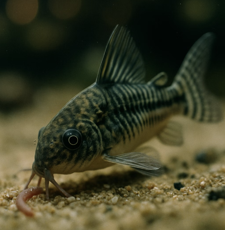 실지렁이 효능&amp;#44; 물고기 발색과 산란에 최고의 특식인 이유