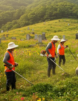 익산 벌초대행 다온그룹 산림조합과 민간 전문업체 비교 관련사진