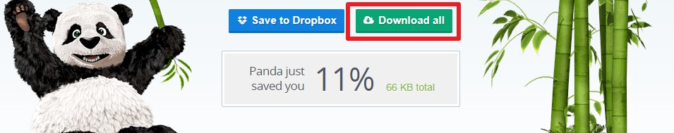 압축된 이미지 다운로드