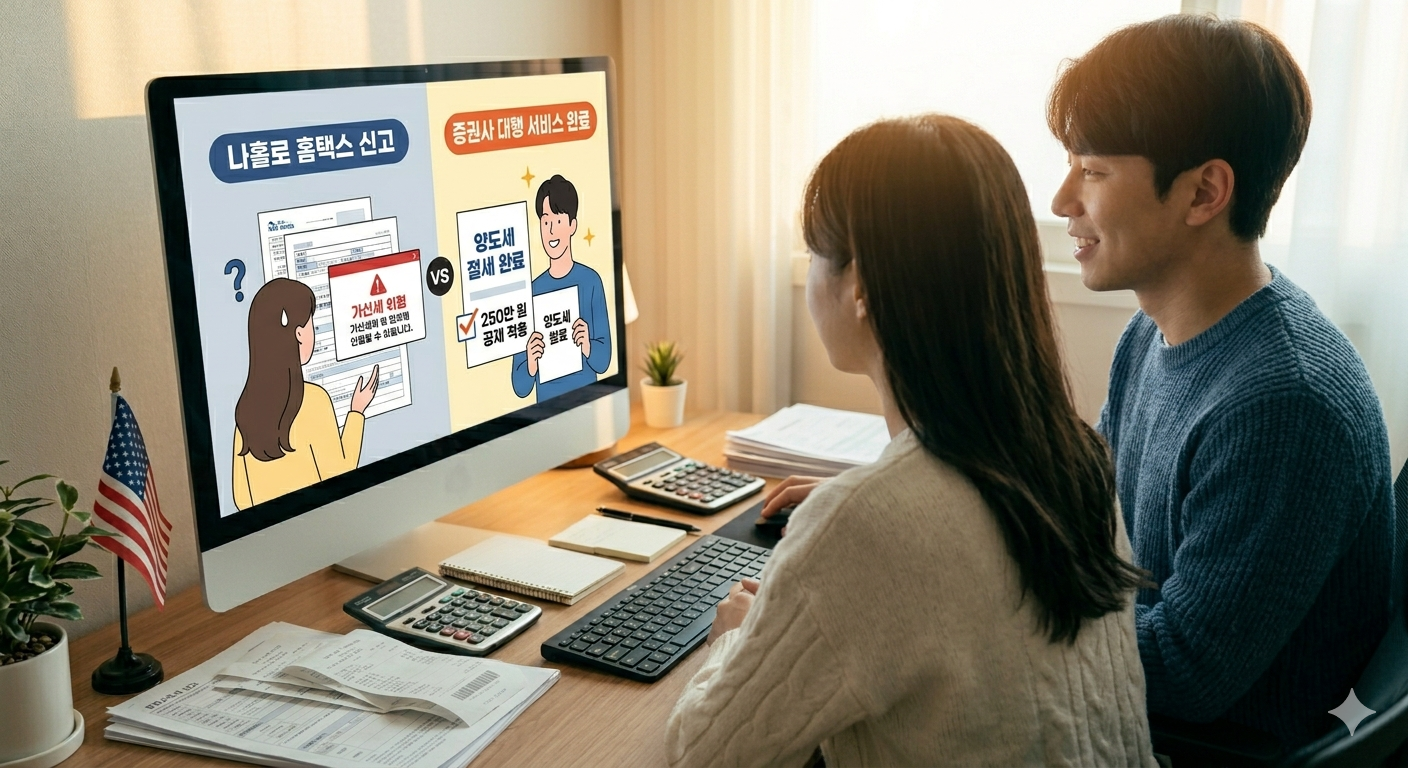 2026 미국주식 양도소득세 신고 가이드: 증권사 자료 업로드로 한 번에 해결! 관련사진